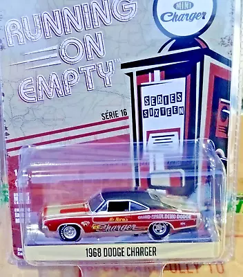 1968 DODGE CHARGER  MR. NORM'S MINI CHARGER Grand Spalding GREENLIGHT 41160 B • $7.99