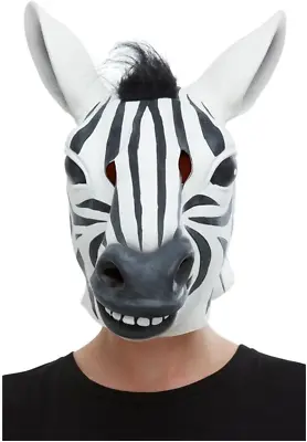 Zebra Latex Mask • £14.78