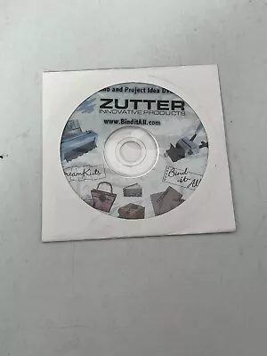 Zutter Innovative Bind It All Vintage Demo & Project DVD CD Scrapbooking #RA • £2.99