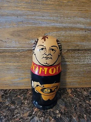 Matryoshka Nesting Dolls Gorbachev Lenin Stalin Soviet Leaders Set Of 5 • $24.99