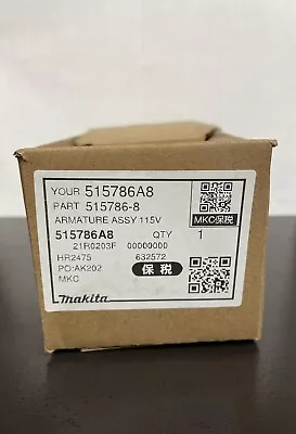 Makita 515786-8 5157868 Armature For Rotary Hammer: Hr2475 • $45