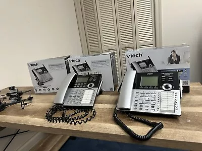 VTech CM18245 4-Line Small Business Office Phone System 3-In-1 Bundle W Headset • $80
