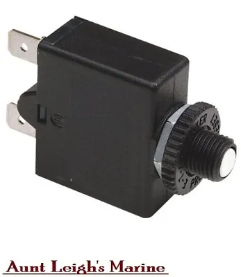 $10.95 • Buy SeaChoice Marine 10 Amp Push To Reset Panel Mount Button Circuit Breaker 10A