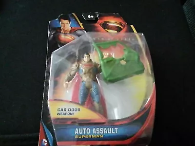 Dc Comics Man Of Steel Auto Assault Superman Sealed Figure • £3.50