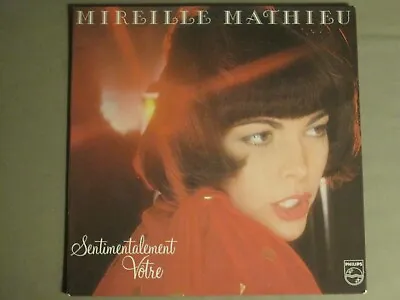 $5.99 • Buy Mireille Mathieu Sentimentalement Votre Lp '77 Philips 9101 706 Chanson Pop Nm-