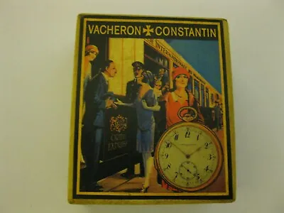 $27 • Buy Vintage Advertising Souvenir Cardboard Box For Pocket Watch Vacheron Constantin