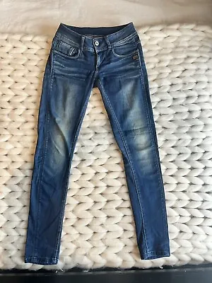 G-STAR RAW MIDGE SKINNY Jeans - W27 L32 - Blue - Great Condition- Women’s • £23.50