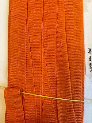 Cotton Blend Binding Apron Herringbone Twill Webbing Tape Sew Strap JOB Lot 16m+ • £8