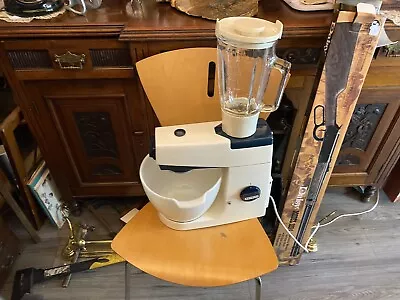Vintage Retro Kenwood Chef Mixer A701A Attachment 450W Glass Jug Bowl TESTED VGC • £75