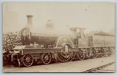 RPPC Real Photo Postcard Steam Locomotive Train Engine #1862 Reprinting • $19.90