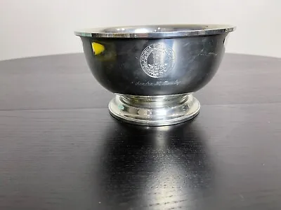 $10 • Buy Vintage 8  Pewter Revere Bowl By Woodbury Pewterers