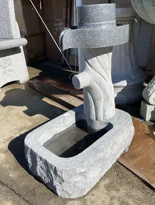 Small Modern Marble And Granite Fountain • $300