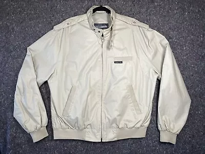 VINTAGE Members Only Jacket Mens Extra Large Bomber Full Zip • $25.95