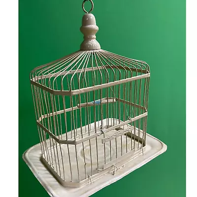 Hendryx Metal Bird Cage Vintage Hanging Distressed Painted  • $69.95