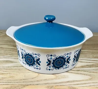 Vintage 1970’s Johnson Bros ENGADINE Lidded Vegetable Tureen Serving Dish • £14.99