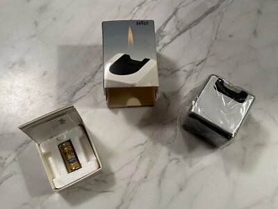 £138.33 • Buy Braun Domino Dieter Rams Lighting Table Cigars N.O.S Boxed Briquet De Table
