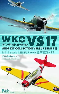 $139.64 • Buy F-toys Confect Wing Kit Collection VS17 Versus 10pieces Aircraft Model 1/144 JPN