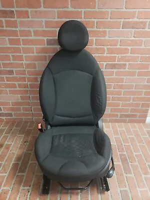 2007-2013 Mini Cooper R55 R56 Left Front Driver Side Heated Seat Cloth Black Oem • $165