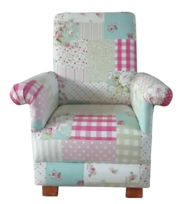 £114.85 • Buy Fryetts Vintage Patchwork Pink Fabric Child's Chair Kids Girls Armchair Gingham