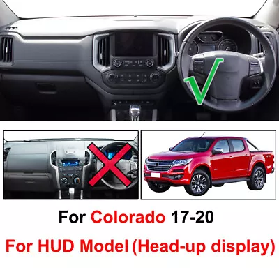 $23.63 • Buy For Holden Colorado RG LS LT LTZ Z71 2017-2020 HUD Dash Mat Dashmat Black New