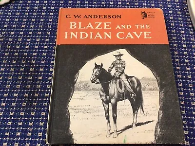 Blaze And The Indian Cave C W Anderson 1964 Hardcover Macmillan • $25