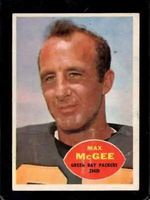1960 Topps #55 Max Mcgee Vg+ Packers *sba11858 • $12