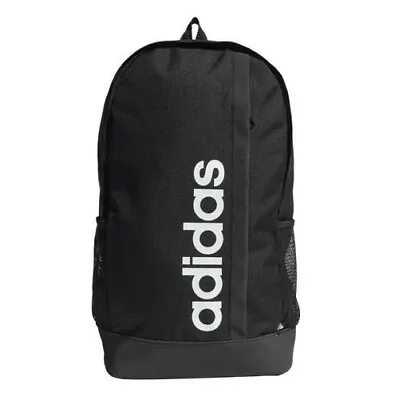 $49.95 • Buy Adidas Unisex Core Linear 22.5L Backpack School/Work/Sport Black-White FREE SHIP