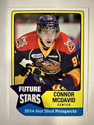 2014 Connor McDavid Hot Shot Prospects Future Stars Rookie RC Erie Otters Oilers • $2.13