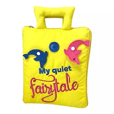 Maria Montessori My Quiet Fairytale Cloth Book Preschool Learning Zipper  Bag • $17.90