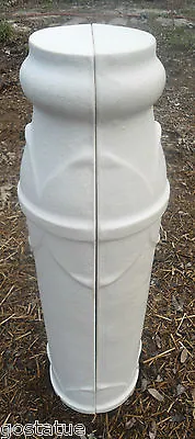 1/2 Pedestal Plastic Mold Birdbath Stand Sundial Holder Mould 19 H X 5.5 W • $69.95