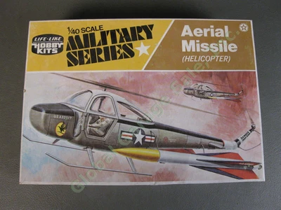 $30 • Buy VTG Life Like WWII US Army Aerial Missile Helicopter Whirley Bird Model Kit NR