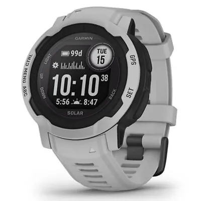 Garmin Instinct 2 Solar GPS Watch - Mist Grey • $645.85