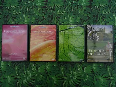 Kingdom Of Plants David Attenborough 4 Disc DVD Set • £4.95