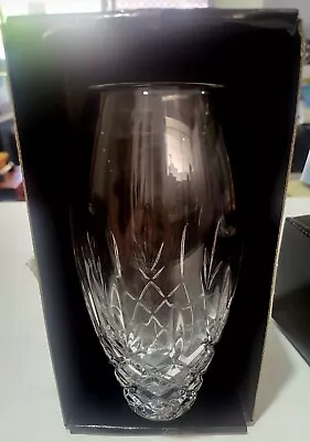 Royal Doulton Crystal Vase New In Box 18cm • $50