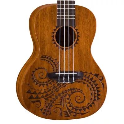 Luna TC Mah Tattoo Concert Mahogany Entry Level Beginner Practice Uke Ukulele • $99