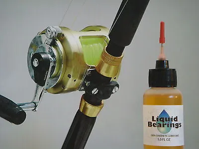 Liquid Bearings 100%-synthetic Oil For Big Game Center Pin Mooching All Reels • $14.99