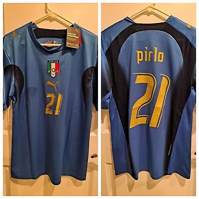 RETRO PIRLO 2006 WORLD CUP Home Jersey (Adult S) • $20