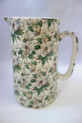 £8 • Buy Heron Cross Pottery Magnolia 2 Pint Jug – Good Cond
