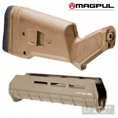 MAGPUL Mossberg 590 590A1 STOCK And FOREND MAG490-FDE MAG494-FDE FAST SHIP • $124.44