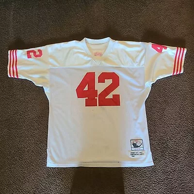 Ronnie Lott San Francisco 49ers Mitchell & Ness Throwback Jersey In Good Cond. • $42.95