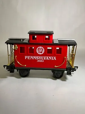 Eztec / Scientific Toys Red Pennsylvania Caboose Car #3691 Train Set G Scale • $19.95