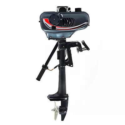 $402 • Buy 2 Stroke 3.5 HP Outboard Motor Fishing Boat Engine Water Cooling CDI System