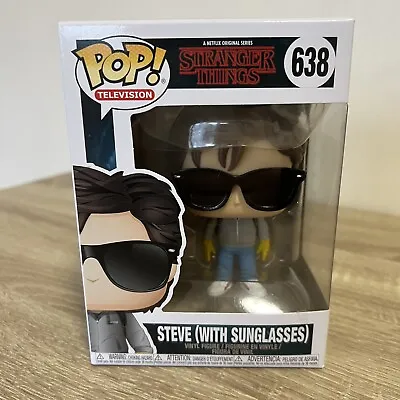 STEVE HARRINGTON With Sunglasses #368 | FUNKO POP | Stranger Things Netflix • £13