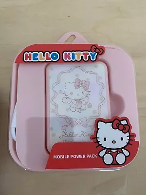 Hello Kitty Power Bank 10000mAh Dual USB Fast Portable Phone Battery FREE Postag • $41.99