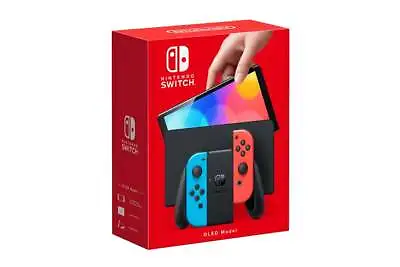 Nintendo Switch Console OLED Model (Neon) Video Game Consoles Gadgets Toys & • $523