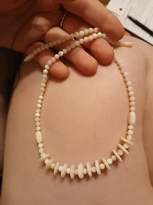 Vintage Mother Of Pearl Necklace  • $10