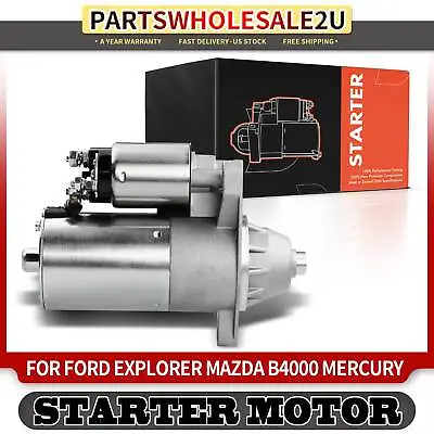 $60.99 • Buy Starter Motor For Ford Explorer Sport Trac Mustang Mercury 4.0L 1.4KW 12V CW 10T