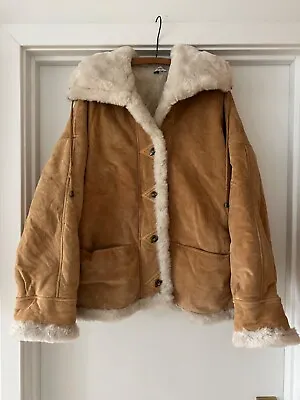 J Percy For Marvin Richard's Sherpa Leather Coat • $50
