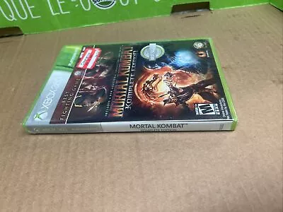 Mortal Kombat Komplete Edition Xbox 360 Platinum Hits New Factory Sealed Microso • $100