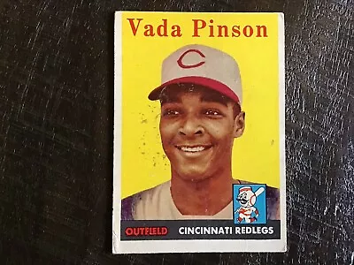 1958 Topps - #420 Vada Pinson (RC) • $13